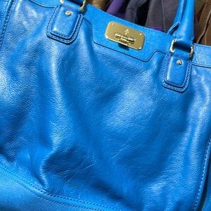 Cole Haan. Beautiful purse. Teal